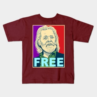 Free Assange Kids T-Shirt